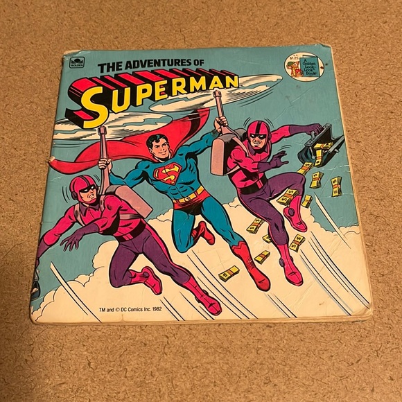 DC Comics | Other | Vintage 982 Dc Comics The Adventures Of Superman ...